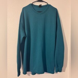 Vintage REI Teal Men's Long Sleeve Top Size XXL